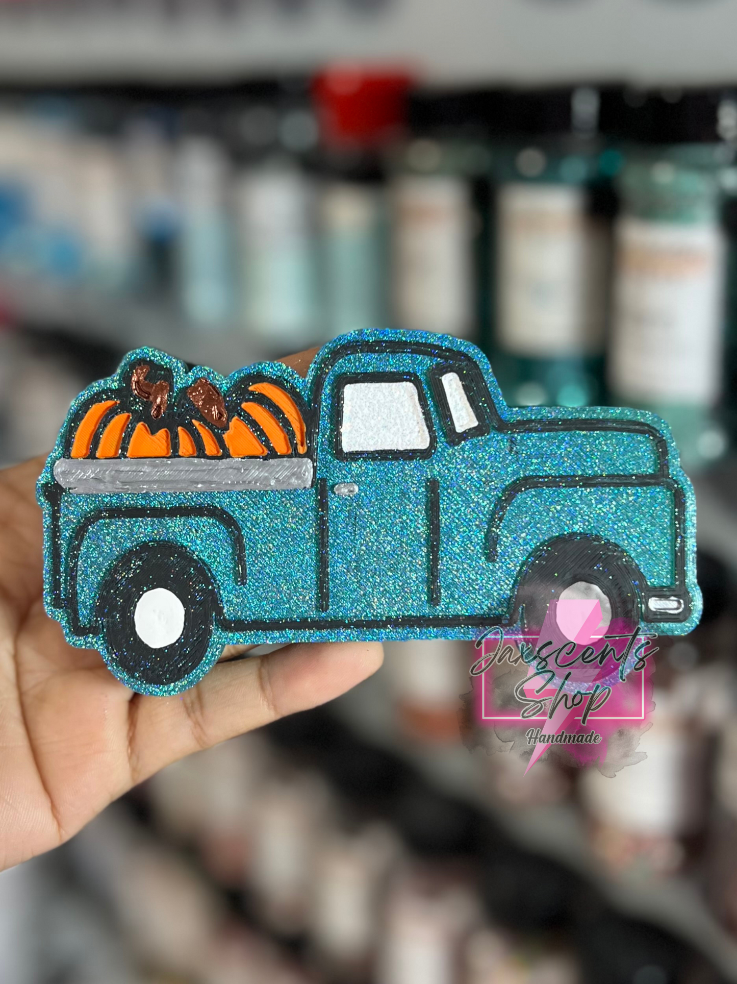 Truck With Pumpkins