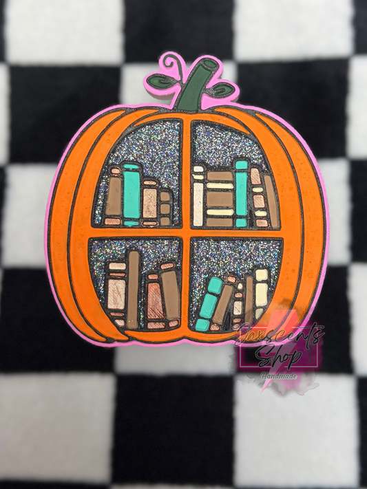 Pumpkin Bookshelf