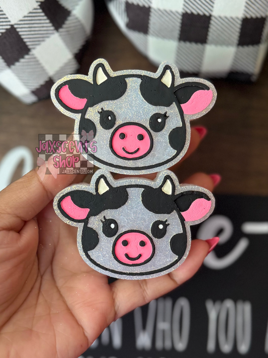 Cow Head Car Freshie VENT CLIPS
