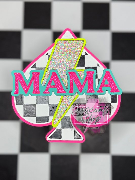 Checkered Spade Mama Bolt