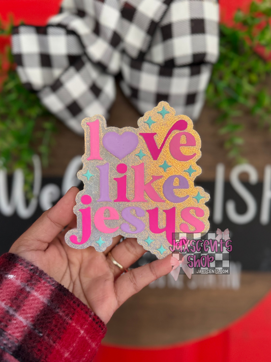 Love Like Jesus Car Freshie