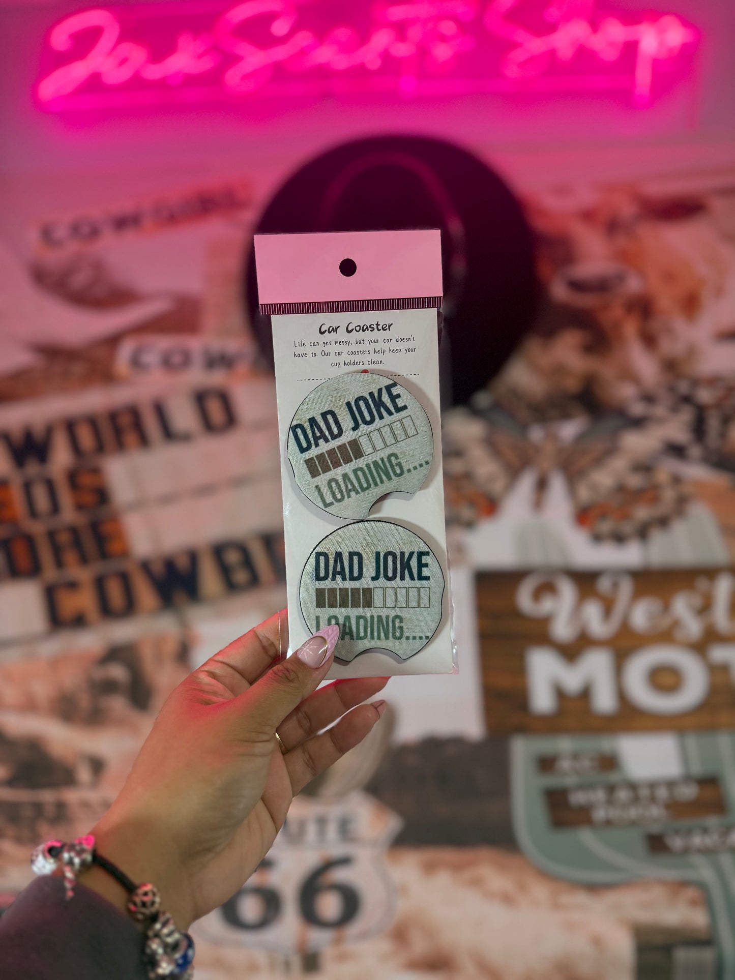 Dad Joke Loading Coaster Set