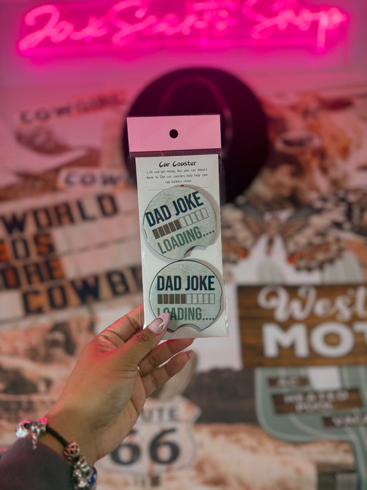 Dad Joke Loading Coaster Set