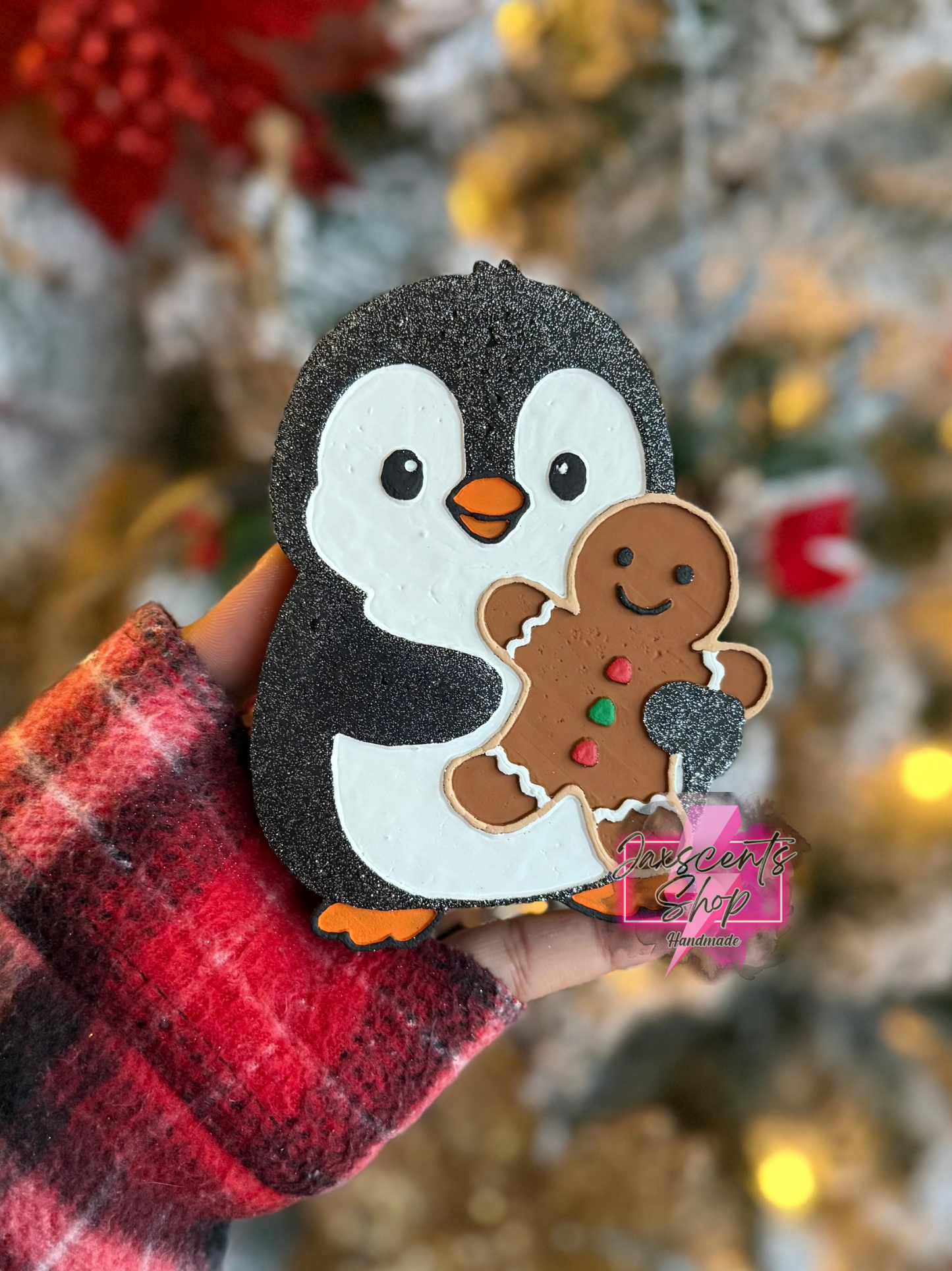 Penguin With Gingerbread