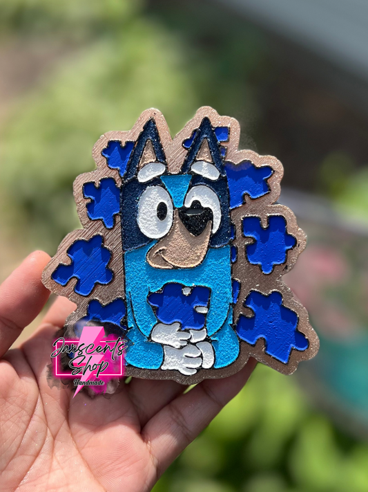 Autism Blue Dog