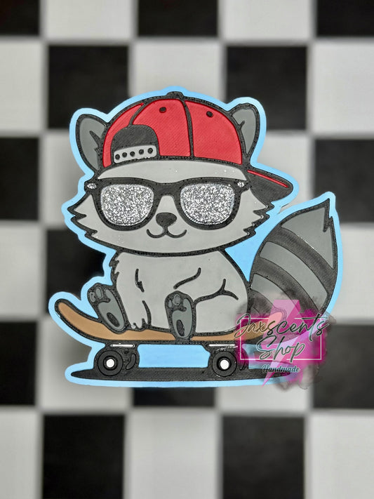 Skating Racoon