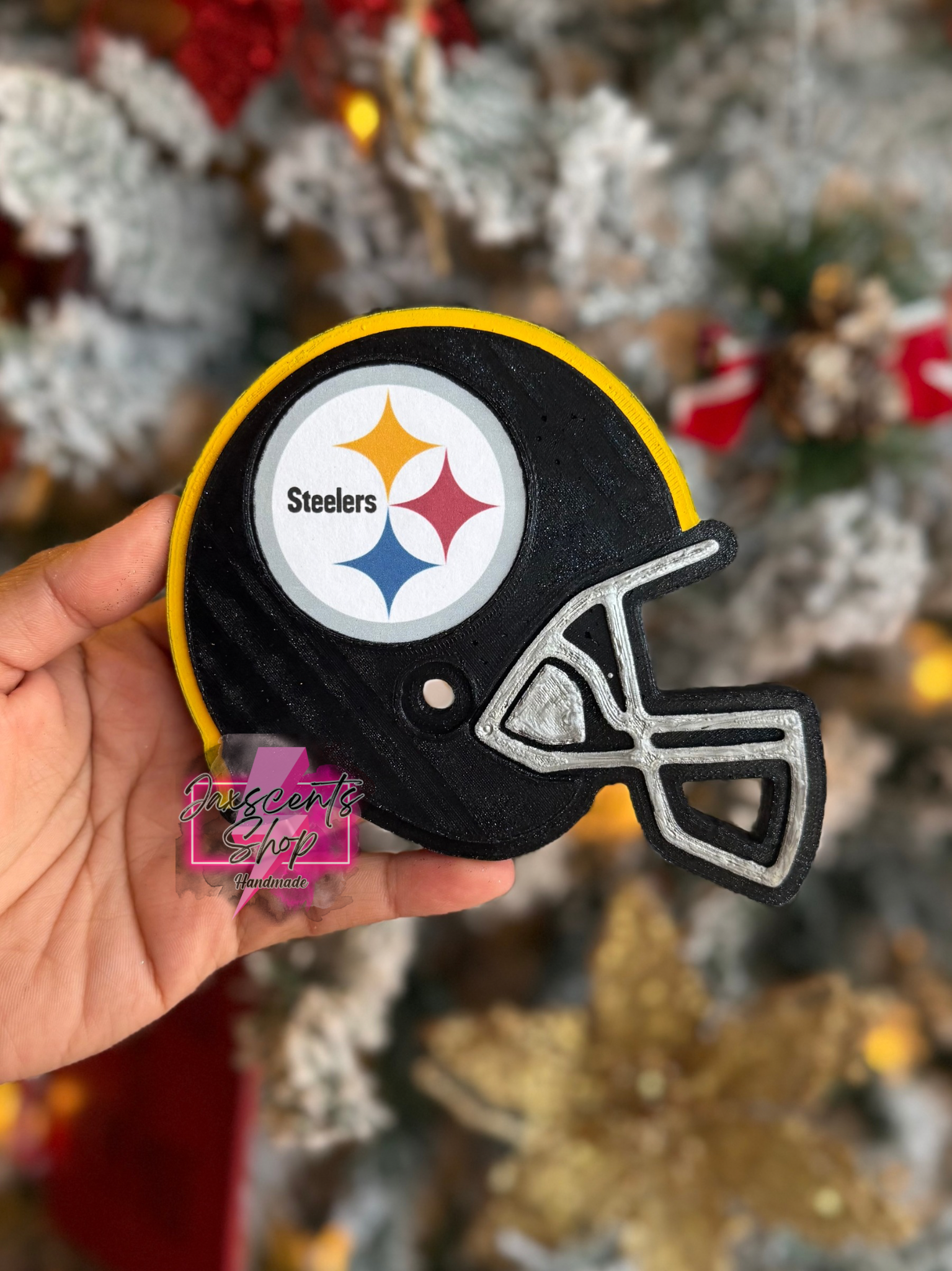 Football Helmet (custom team) Car Freshie – JaxScents Shop