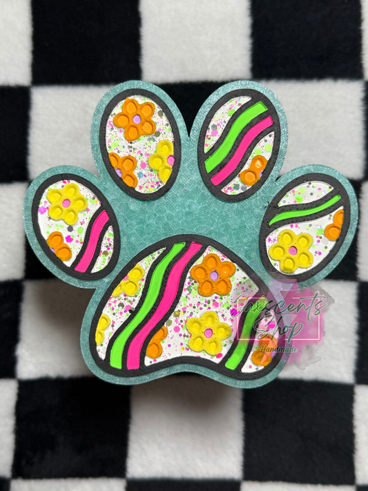 Groovy Paw Print