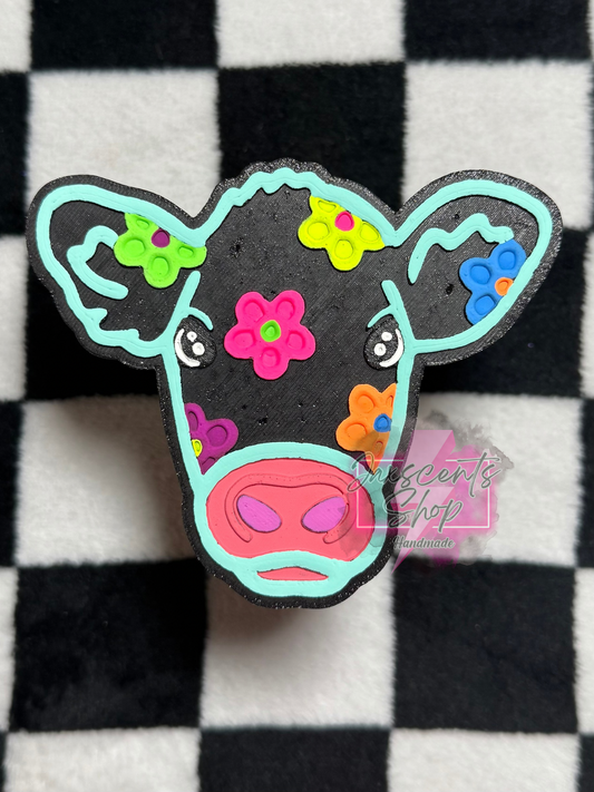 Groovy Cow Head